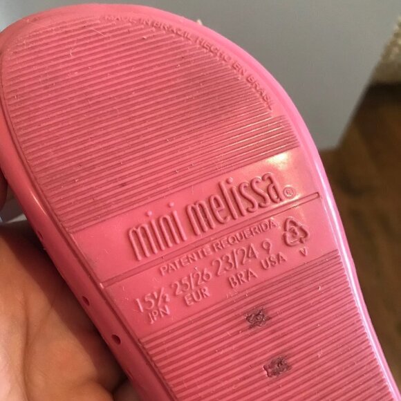 Mini Melissa perforated jelly sandal - Picture 6 of 6